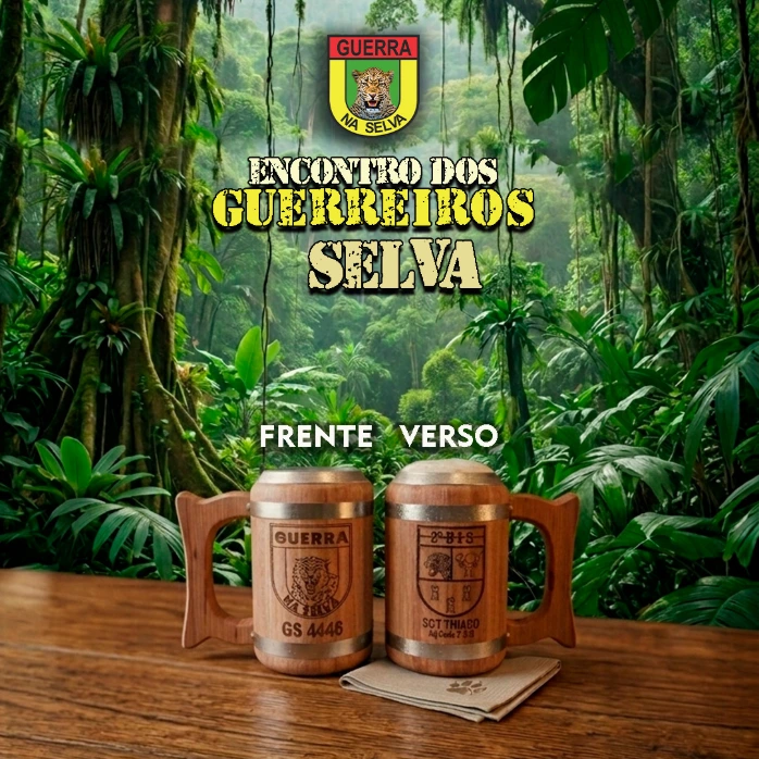 Caneca de Madeira