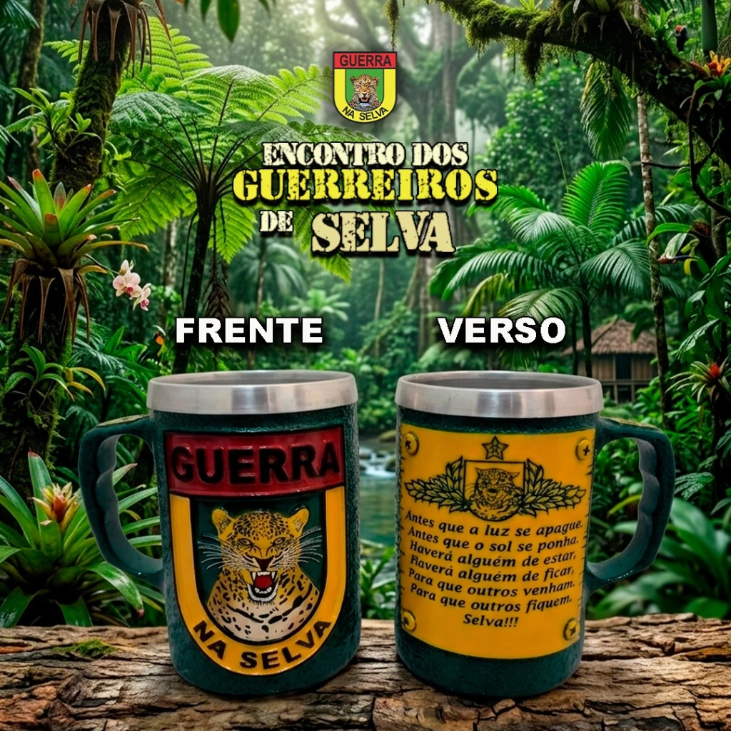 Caneca do Guerreiro de Selva